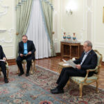 آیین دریافت استوارنامه آقای «اُلیویر بانگرتر» سفیر جدید سوئیس در ایران