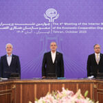 چهارمین نشست وزرای کشور عضو سازمان همکاری اقتصادی (اکو)، با حضور مسعود پزشکیان، در سالن اجلاس سران برگزار شد.