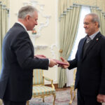 آیین دریافت استوارنامه آقای فردریش اشتیفت، سفیر جدید جمهوری اتریش در ایران